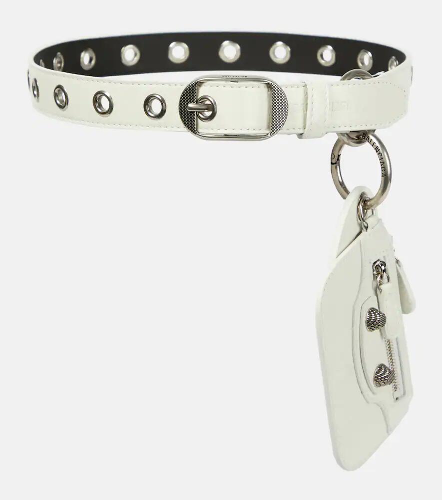 Balenciaga Le Cagole Charms leather belt Cover