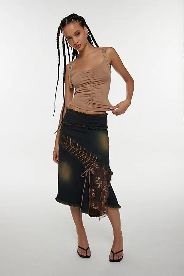 Silence + Noise Danaya Harness Tank Top in Brown Cover