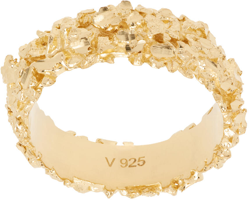 Veneda Carter SSENSE Exclusive Gold VC007 Ring Cover