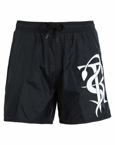 John Richmond Man Swim trunks Black Nylon Cover