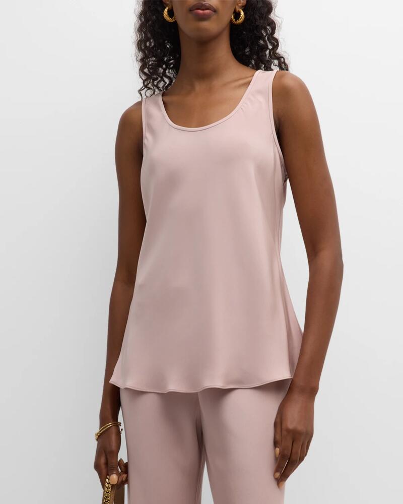 TSE Cashmere Silk Scoop-Neck Tank Cover