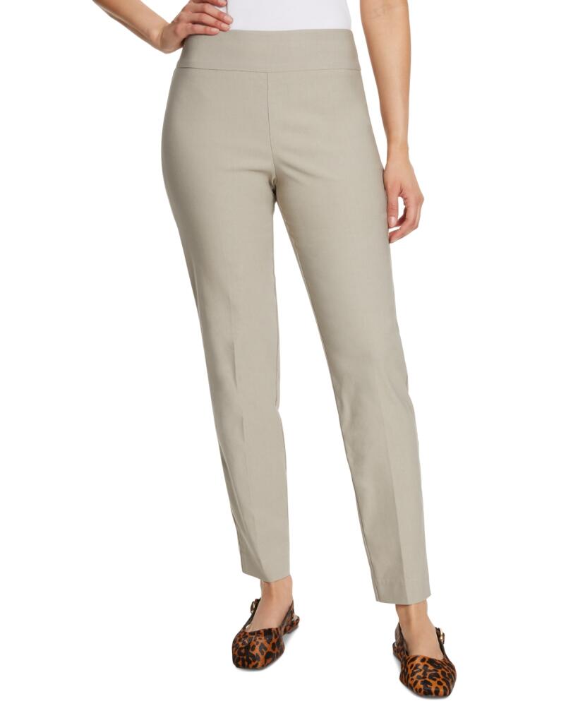 Gloria Vanderbilt Women's Tummy-Control Pull-On Slim Trousers, Regular, Short & Long - Warm Harvest Cover