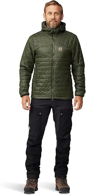 Fjallraven Expedition X-Latt Hoodie (Deep Forest) Men's Coat Cover