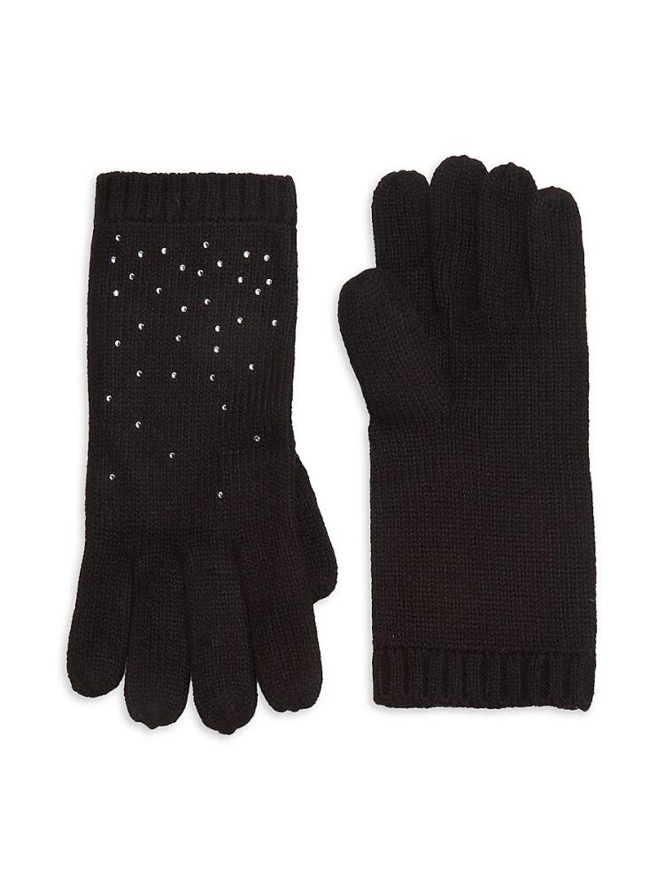 kate spade new york Women's Disco Ball Embellished Gloves - Cream Cover