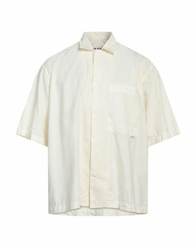 Sunnei Man Shirt Beige Cotton Cover