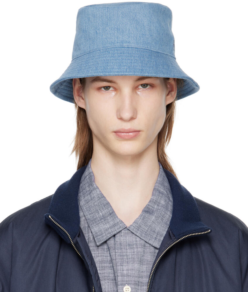 nanamica Blue Denim Bucket Hat Cover