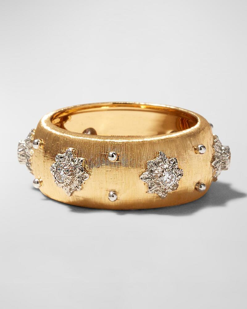 Buccellati Eternelle 18K Gold Diamond Ring Cover