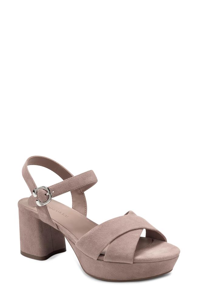 Aerosoles Cosmos Sandal - Wide Width Available in Blush Suede Cover