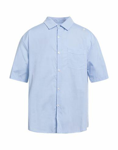 The Editor Man Shirt Light blue Cotton Cover