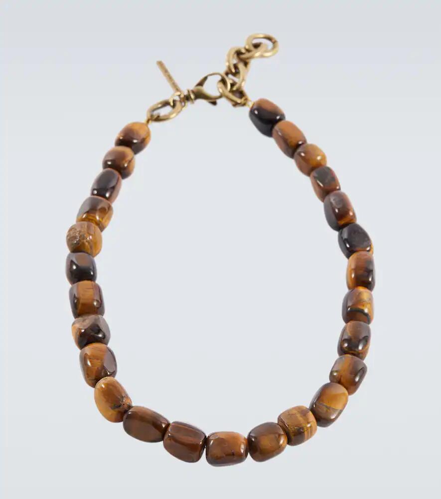 Dries Van Noten Tiger Eye necklace Cover