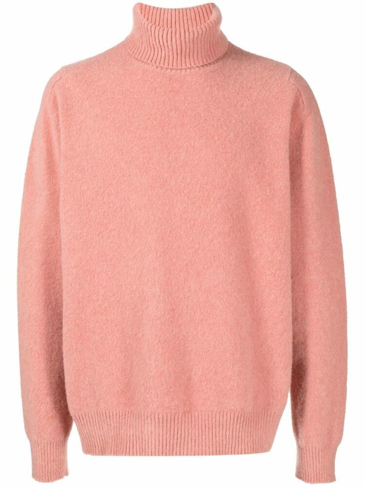 OAMC roll-neck knit jumper - Pink Cover