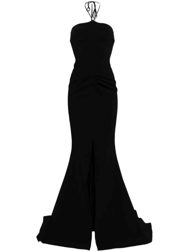 Maticevski halterneck maxi dress - Black Cover