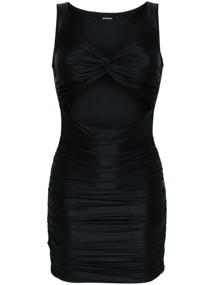 MISBHV Pandora cut-out minidress - Black Cover