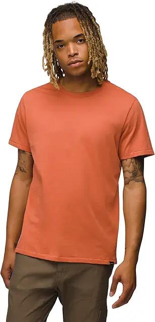 Prana Everyday SS Tee (Terracotta) Men's T Shirt Cover