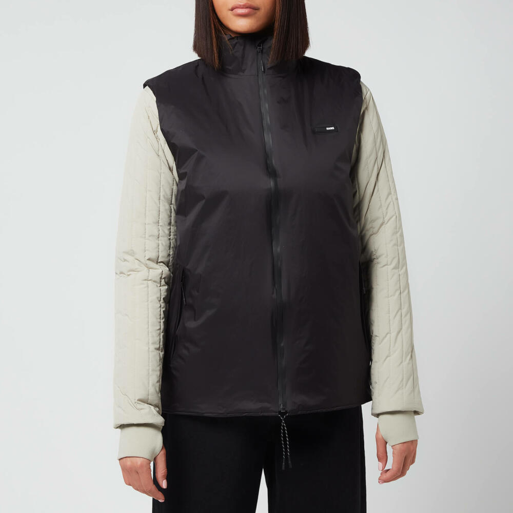 RAINS Women's Padded Nylon Vest - Black Cover