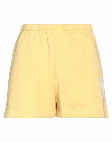 Baum Und Pferdgarten Woman Shorts & Bermuda Shorts Yellow Cotton Cover