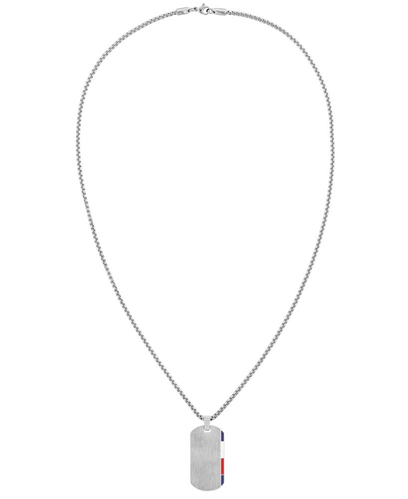 Tommy Hilfiger Men's Stainless Steel Necklace - Silver Cover