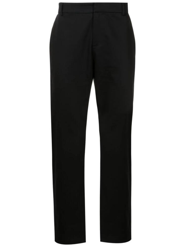 Uma | Raquel Davidowicz straight-leg chino trousers - Black Cover