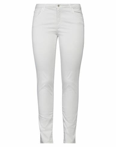 Trussardi Jeans Woman Pants Light grey Cotton, Elastane Cover