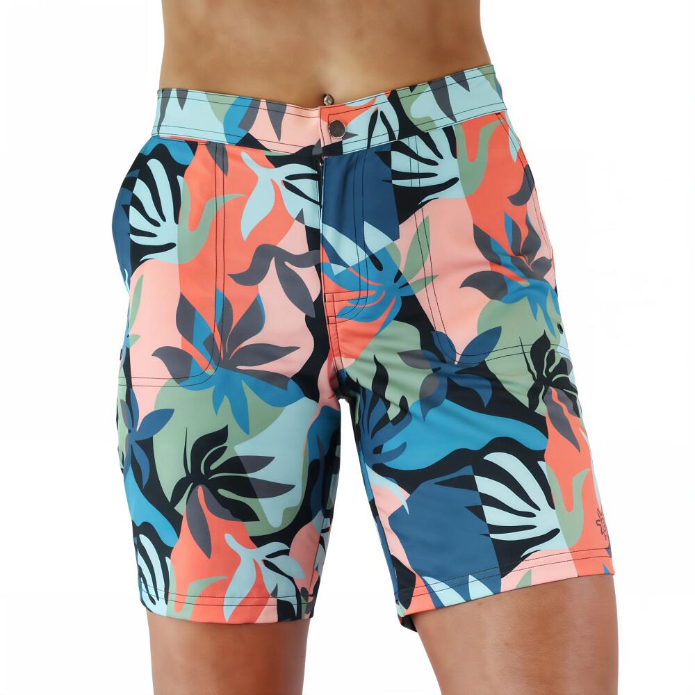 UV Skinz Board Shorts in Picasso Bloom Cover