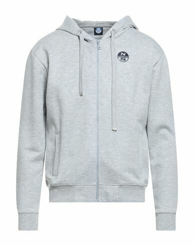 North Sails Man Sweatshirt Light grey Cotton, Polyester Cover