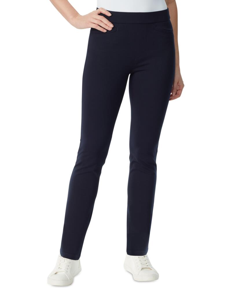 Gloria Vanderbilt Women's Pull-On Ponte Pants - Midnight A Cover