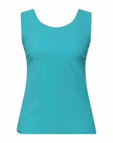 Chiara Boni La Petite Robe Woman Top Deep jade Polyamide, Elastane Cover