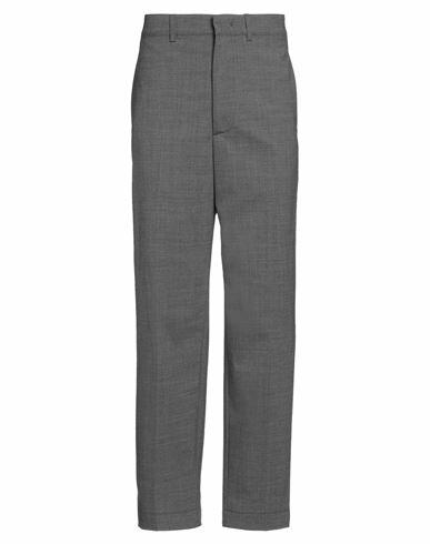 Department 5 Man Pants Grey Polyester, Virgin Wool, Elastane Cover