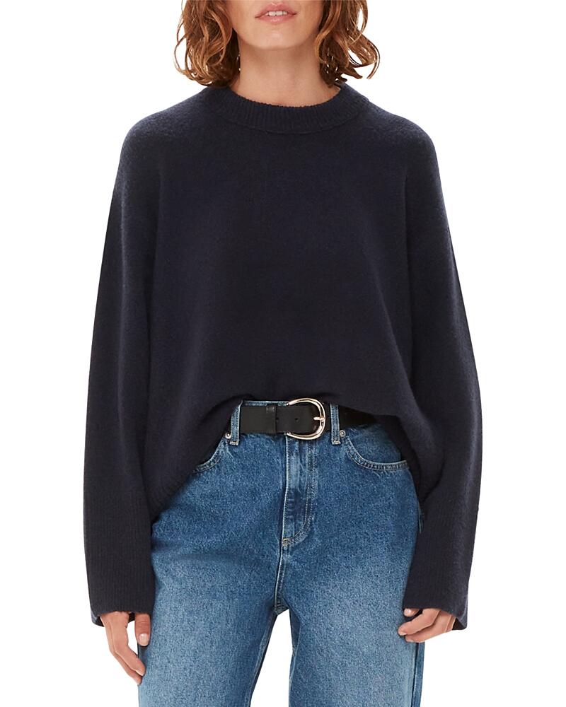 Whistles Textured Boyfriend Crew Neck Cover