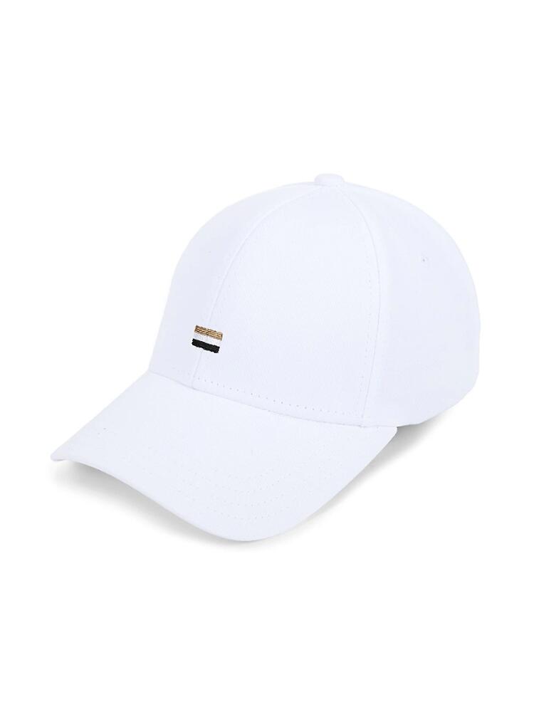 BOSS Men's Zed Logo Baseball Cap - White Cover