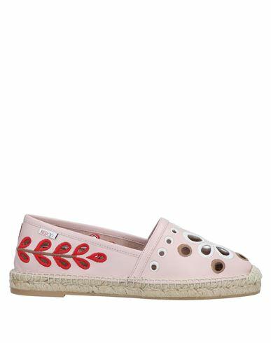 Red(v) Woman Espadrilles Pink Soft Leather Cover