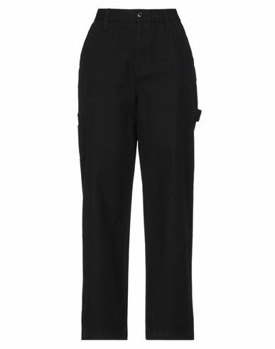 Vans Wm Ground Work Pant Woman Pants Black Cotton Cover