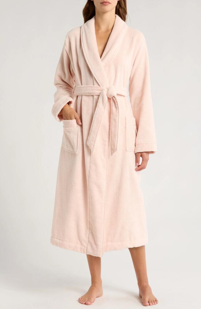 Nordstrom Hydro Cotton Terry Robe in Pink Peony Bud Cover