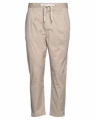 Imperial Man Pants Beige Cotton, Elastane Cover