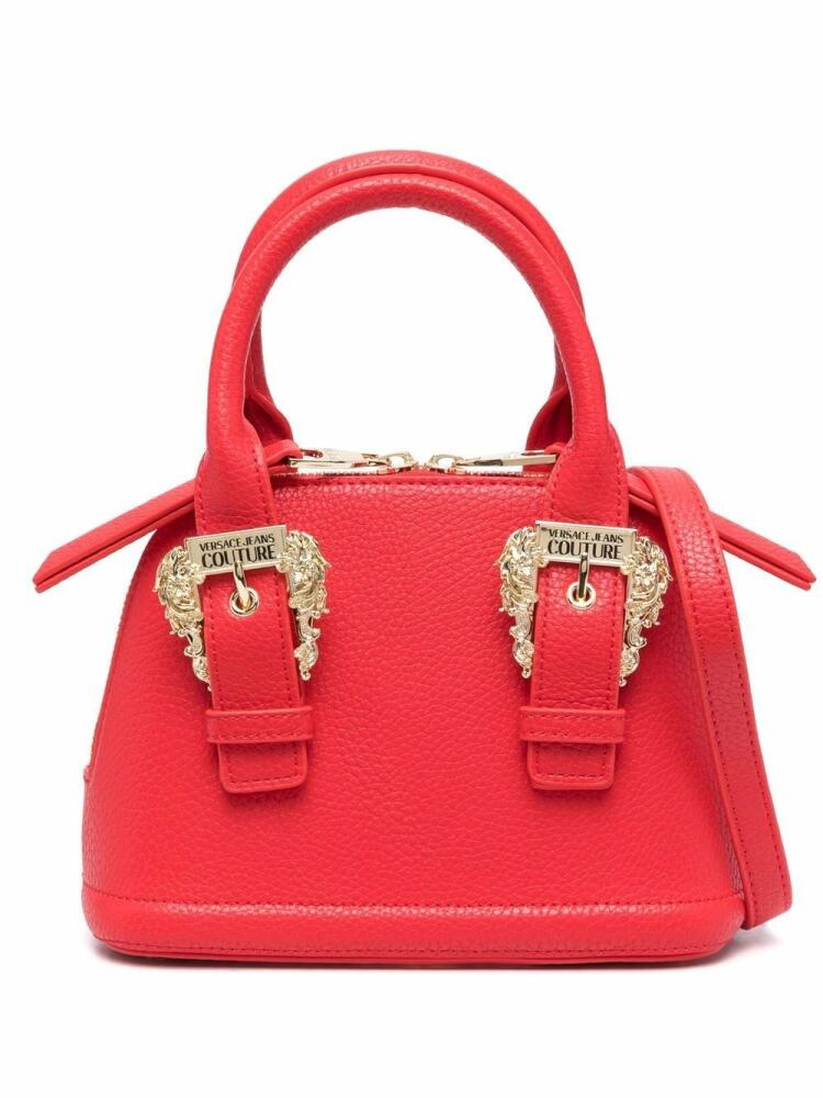 Versace Jeans Couture faux-leather mini tote - Red Cover