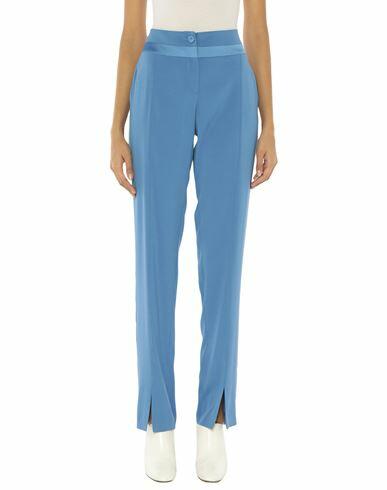 Patrizia Pepe Sera Woman Pants Blue Viscose, Elastane Cover