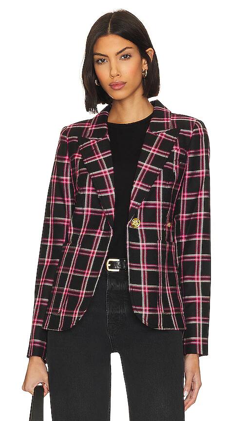 Smythe Patch Pocket Duchess Blazer in Pink Cover