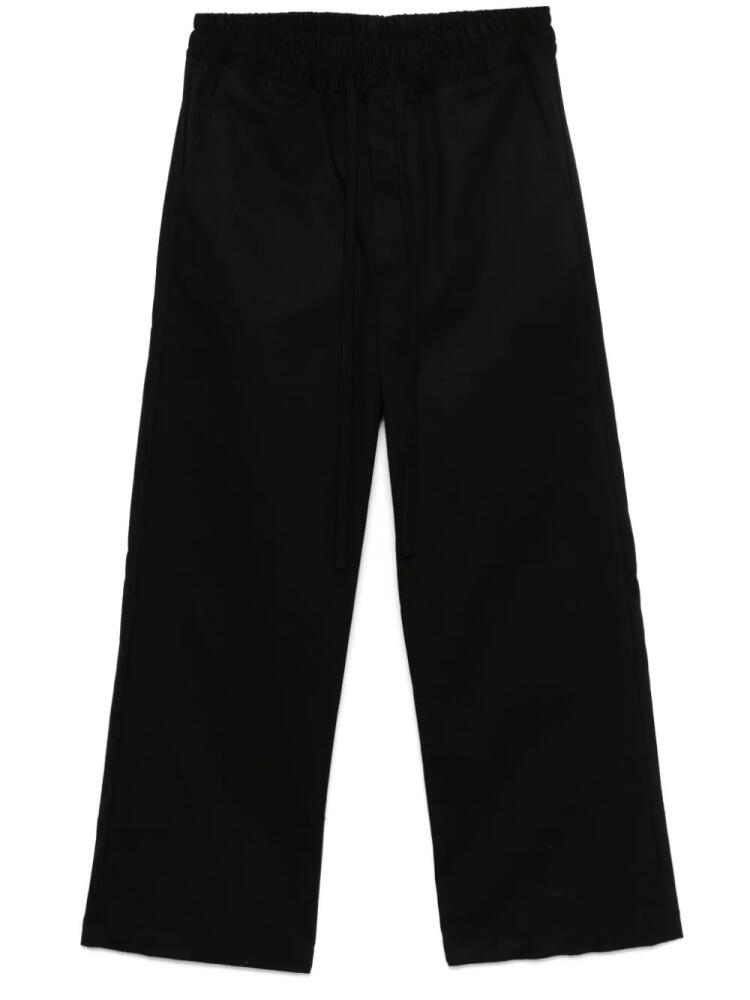 Thom Krom straight-leg trousers - Black Cover