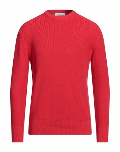 Manuel Ritz Man Sweater Red Cotton Cover