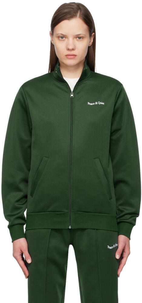 Museum of Peace & Quiet Green Warm Up Track Jacket Cover