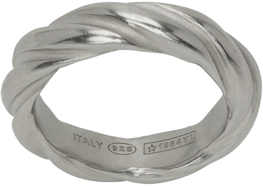 Maison Margiela Silver Timeless Ring Cover