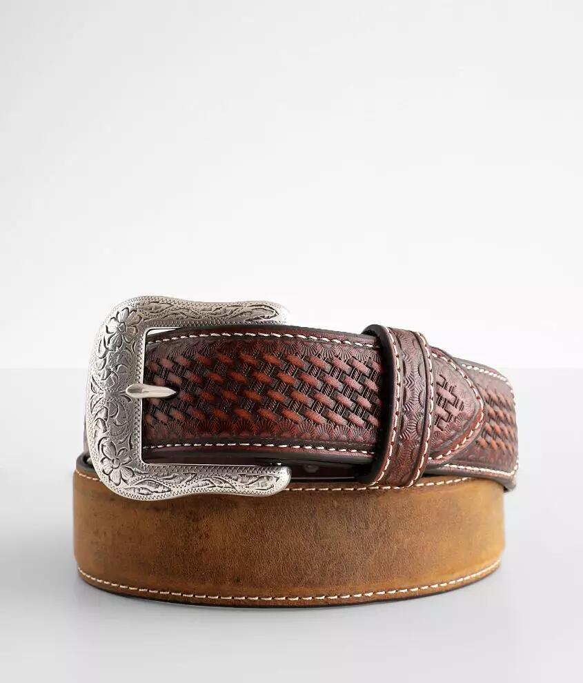 Ariat Basket Weave Leather Belt Cover