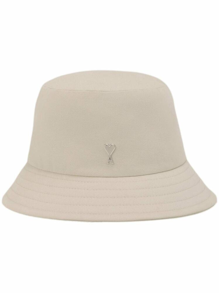 AMI Paris Ami de Coeur bucket hat - Neutrals Cover