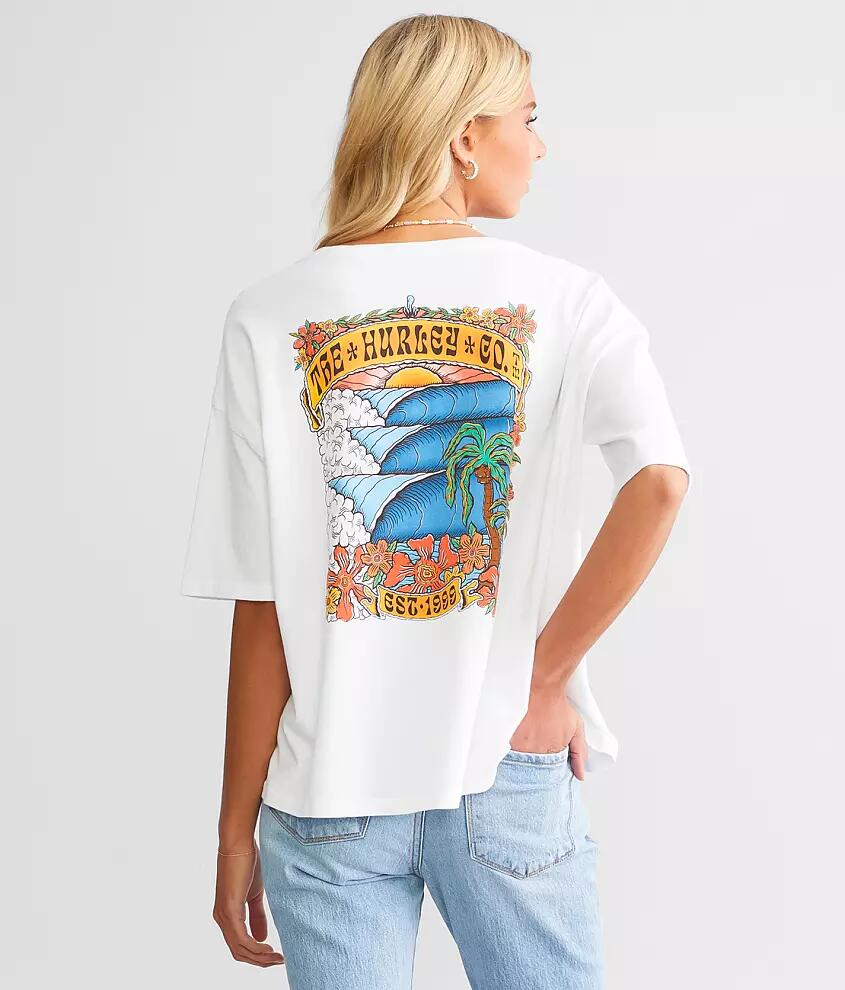 Hurley Troy Boyfriend T-Shirt Cover