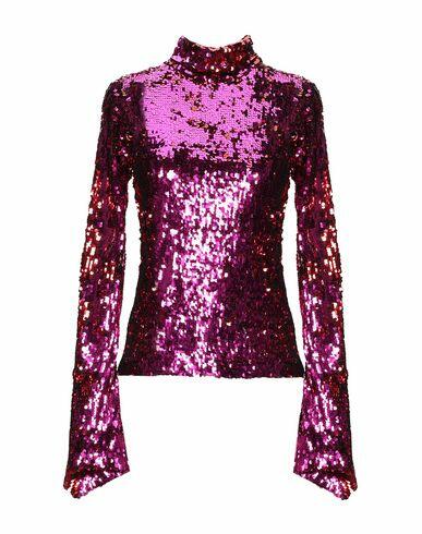 Halpern Woman Top Fuchsia Polyester Cover