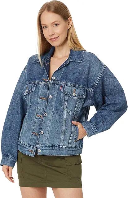 Levi's(r) Womens 90s Trucker (Turning Heads) Women's Clothing Cover