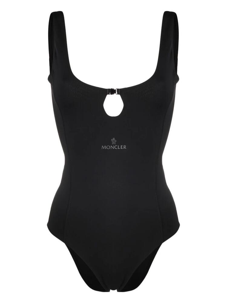 Moncler cut-out one-piece swimsuit - Black Cover