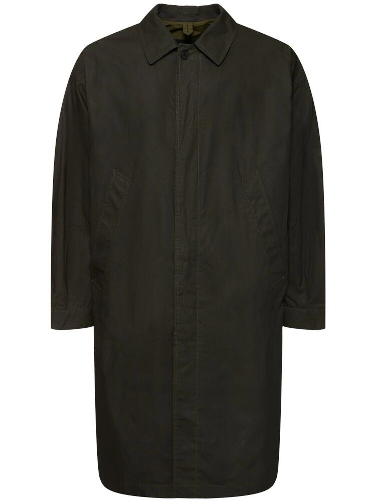 COMME DES GARÇONS HOMME Reversible Oiled Cotton Parka Cover