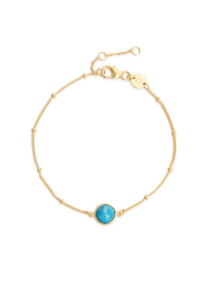 Daisy London Healing Stone 18kt Gold-plated Bracelet - Turquoise Cover