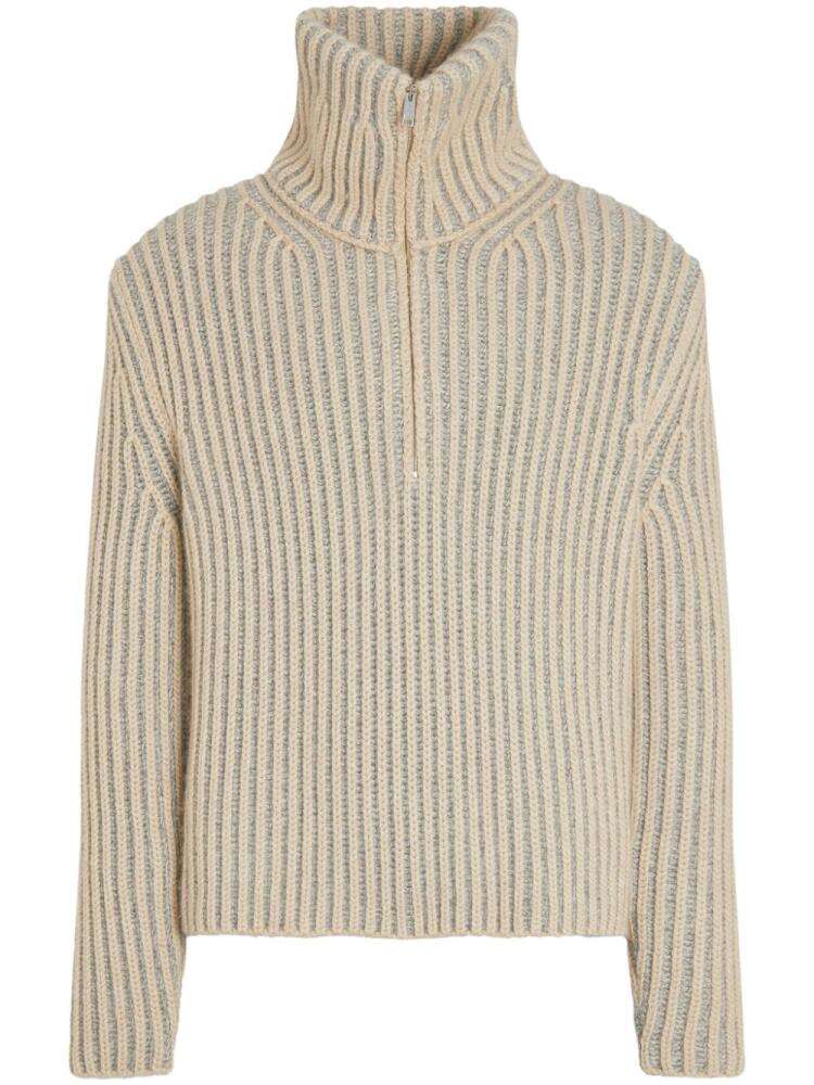 Zegna cashmere sweater - Neutrals Cover